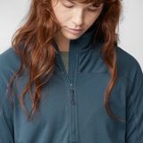 Trui Fjällräven Women Abisko Lite Fleece Half Zip Indigo Blue-S