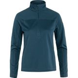 Fjällräven - Abisko Lite Fleece Half Zip - Trui - Dark Navy - 100% Gerecycled Polyester