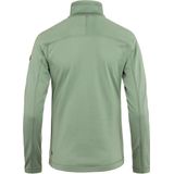 Fjällräven - Abisko Lite Fleece Half Zip - Trui - Misty Green - 100% Gerecycled Polyester