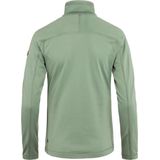 Fjällräven - Abisko Lite Fleece Half Zip - Trui - Misty Green - 100% Gerecycled Polyester