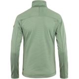 Fjällräven - Abisko Lite Fleece Half Zip - Trui - Misty Green - 100% Gerecycled Polyester