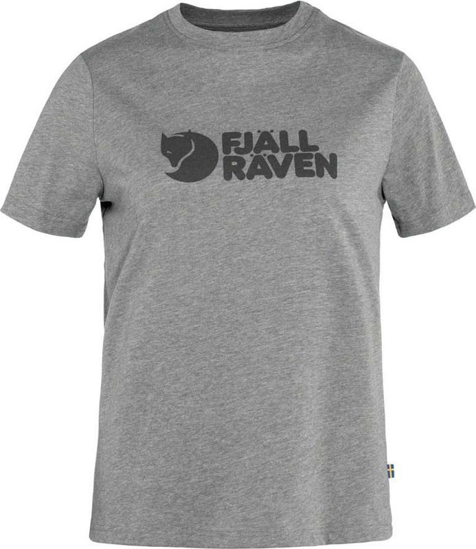 Fjallraven - Fjallraven Logo - T-Shirt - Grijs - Regular Fit