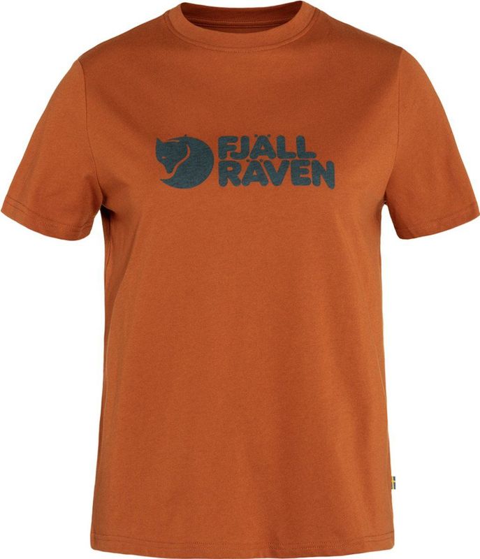 Fjallraven - Logo Tee - T-Shirt - Terracotta Brown - Polyester