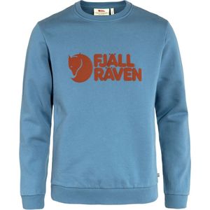 Fjallraven Logo Heren Trui Dawn Blue
