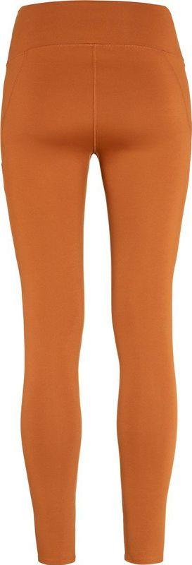 Fjallraven - Abisko Tights - Legging - Terracotta Brown - Recycled Polyester