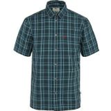 Fjallraven - Övik Lite Shirt SS - Outdoorblouse - Blauw - Heren