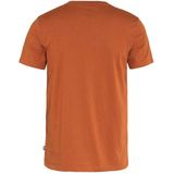 T-Shirt Fjallraven Men Fjallraven Logo T-shirt Terracotta Brown