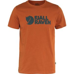 T-Shirt Fjallraven Men Fjallraven Logo T-shirt Terracotta Brown