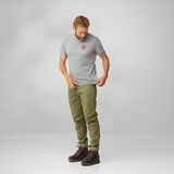 FJALLRAVEN 1960 Logo T-shirt - Korte Mouwen - Heren - Zwart - Katoen