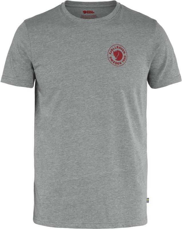 FJALLRAVEN 1960 Logo T-shirt - Korte Mouwen - Heren - Zwart - Katoen
