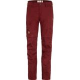FJALLRAVEN - Karla Pro Zip-off - Wandelbroek - Bordeaux Rood