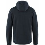 Fjällräven - Keb Fleece Hoodie - Vest - Dark Navy