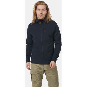 Fjällräven - Keb Fleece Hoodie - Vest - Dark Navy