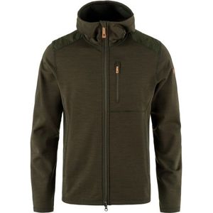 Vest Fjällräven Men Keb Fleece Hoodie Deep Forest
