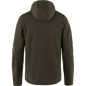 Vest Fjällräven Men Keb Fleece Hoodie Deep Forest