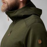 Vest Fjällräven Men Keb Fleece Hoodie Deep Forest