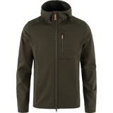 Vest Fjällräven Men Keb Fleece Hoodie Deep Forest
