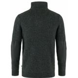 Fjällräven - Övik Half Zip Knit - Gebreide Trui - Dark Olive