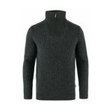 Fjällräven - Övik Half Zip Knit - Gebreide Trui - Dark Olive