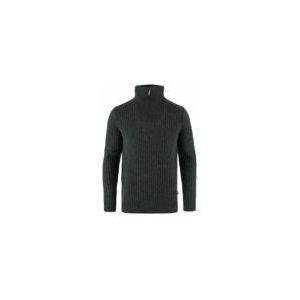 Fjällräven - Övik Half Zip Knit - Gebreide Trui - Dark Olive