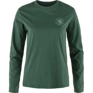 Fjällräven - 1960 Logo T-shirt LS - Longsleeve - Deep Patina - 100% Biologisch Katoen