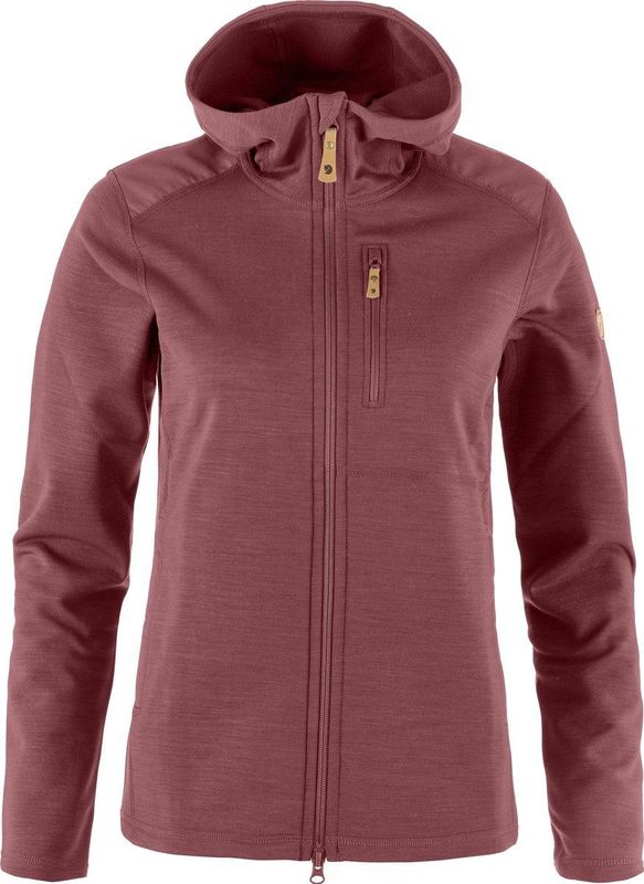 Fjällräven - Keb Fleece Hoodie - Vest - Mesa Purple - G-1000 Original