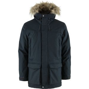 Fjallraven Nuuk Lite Parka Heren - Dark Navy - Licht Gewatteerd