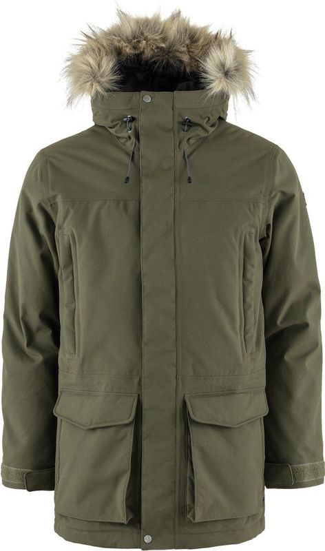 Fjällräven - Nuuk Lite Parka - Winterjas - Groen - Waterdicht - Ademend