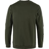 Fjällräven - 1960 Logo Badge - Sweater - Deep Forest - Biologisch Katoen