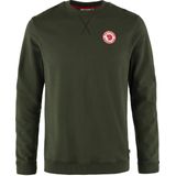 Fjällräven - 1960 Logo Badge - Sweater - Deep Forest - Biologisch Katoen