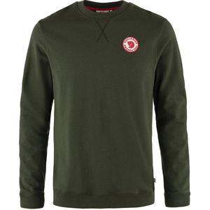 Fjällräven - 1960 Logo Badge - Sweater - Deep Forest - Biologisch Katoen