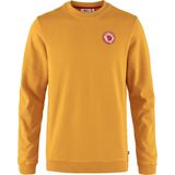 Fjällräven - 1960 Logo Badge Sweater - Mustard Yellow - 100% Biologisch Katoen