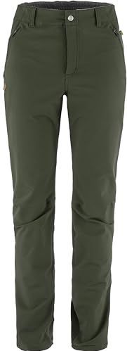 Fjällräven - Abisko Winter Stretch Trousers - Groen - Stretchmateriaal