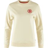 Fjällräven - 1960 Logo Badge Sweater - Chalk White - 100% Biologisch Katoen