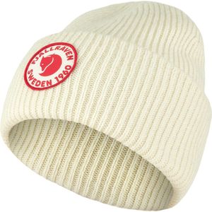 Fjällräven - 1960 Logo Muts - Ribgebreid - Zwart - Lamswol