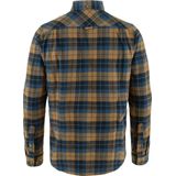 Overhemd - Katoenflanel - Normale Pasvorm - Button-Down-Kraag - Oprolbare Mouwen