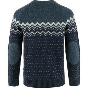 Fjällräven Övik Knit Sweater Men - Trui - Heren - Dark navy-mountain blue - Maat L