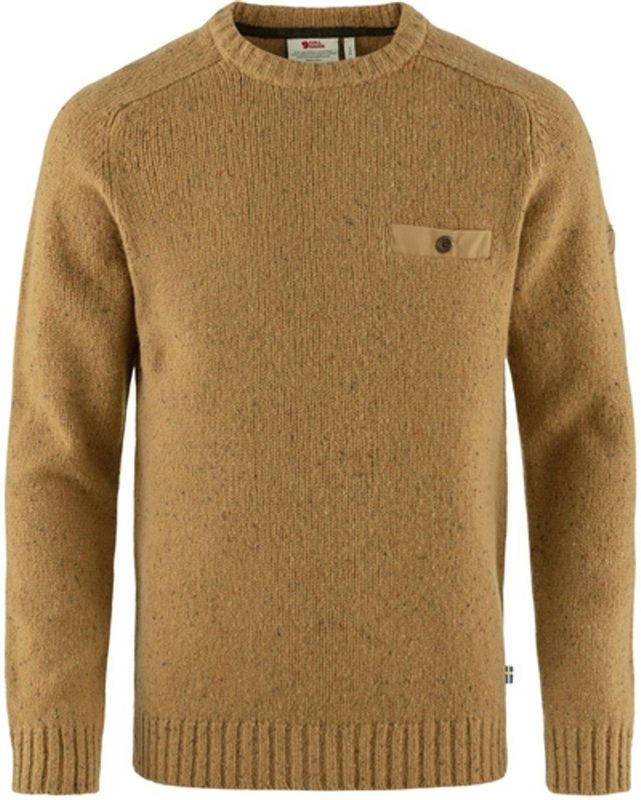 Fjällräven - Lada Round-neck Sweater - Buckwheat Brown - Trui