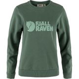 Fjällräven - Logo Sweater - Dames - Grijs - Katoen