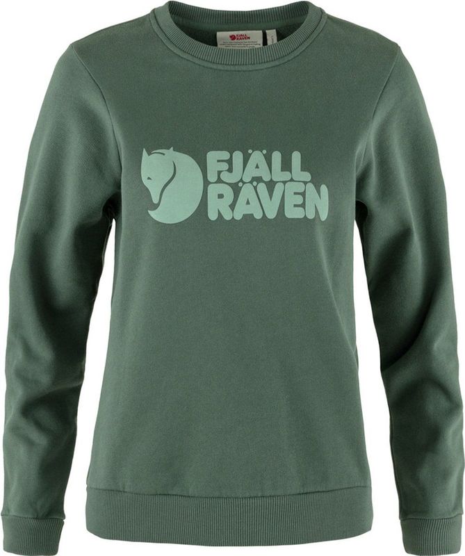 Fjällräven - Logo Sweater - Dames - Grijs - Katoen