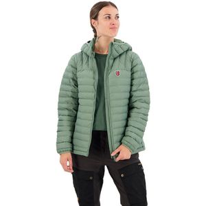 Fjällräven - Expedition Lätt Hoodie - Winterjack - Groen - Gerecycled Polyester