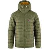 Jas Fjällräven Men Expedition Pack Down Hoodie Green Mustard Yellow