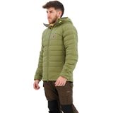 Jas Fjällräven Men Expedition Pack Down Hoodie Green Mustard Yellow