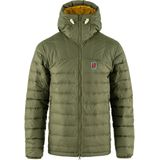 Jas Fjällräven Men Expedition Pack Down Hoodie Green Mustard Yellow