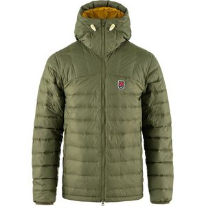 Fjällräven Expedition Pack Down Hoodie M - Green-mustard yellow - Wintersport - Jassen - Winterjassen