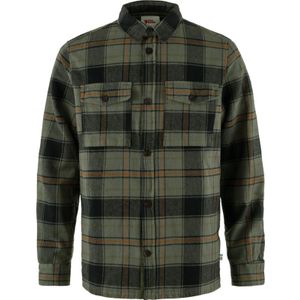 Overhemd Fjällräven Men Övik Lite Padded Shirt Deep Forest Black-XL