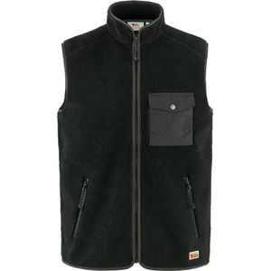Fjallraven Vardag pile fleece vest 87073 550 030 black dark grey