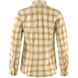 Fjallraven Ovik flannel shirt W chalk white dune beige