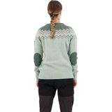 Trui - Gebreid - Groen - 100% Wol