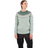 Trui - Gebreid - Groen - 100% Wol